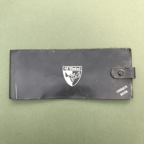 1983c. Cheque Book Leather Holder
