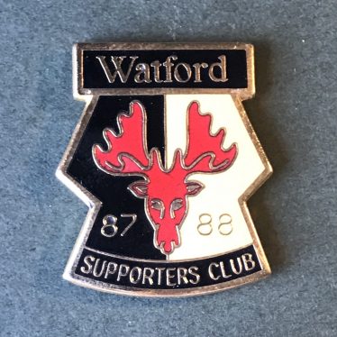 1987 Supporters Club Black Reeves Badge | Tom Brodrick