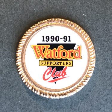 1990 Supporters Club Badge | Tom Brodrick